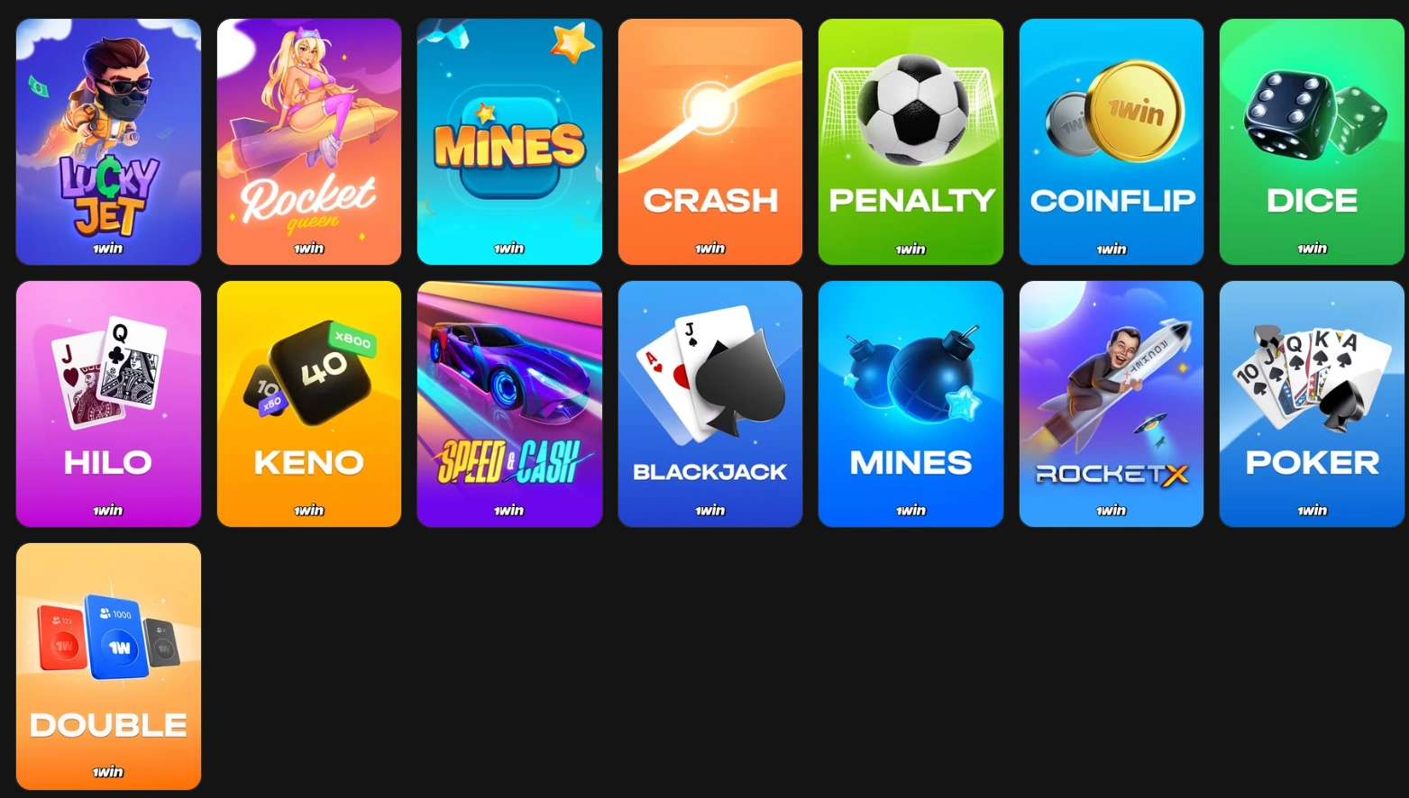 Эксклюзивные игры, которые есть только на сайте 1вин казино