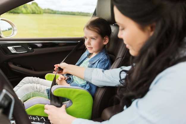 Бустеры для детей в машине: краткое руководство